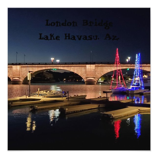 London Bridge Lake Havasu Fotodruck (Vorne)