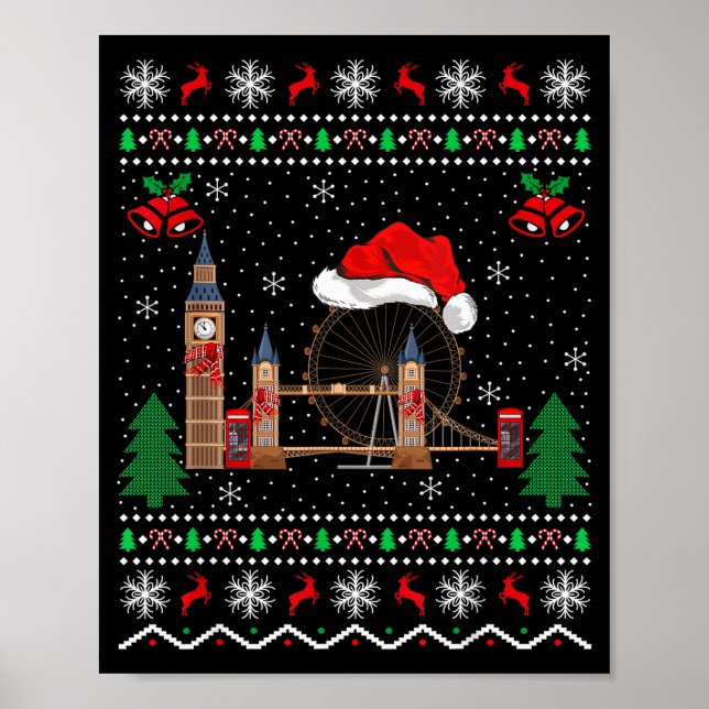 London Bridge Lover Matching Ugly London Bridge Ch Poster (Vorne)