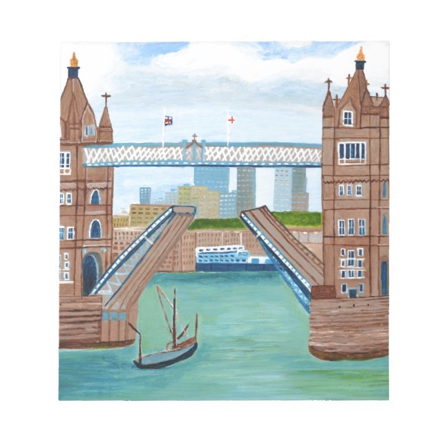 London Bridge Notizblock (Vorderseite)