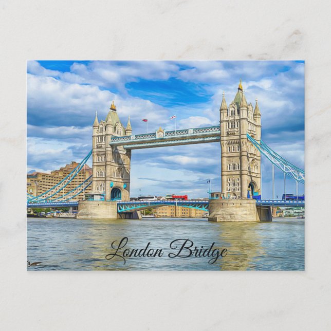 London Bridge Postcard Keepake Postkarte (Vorderseite)
