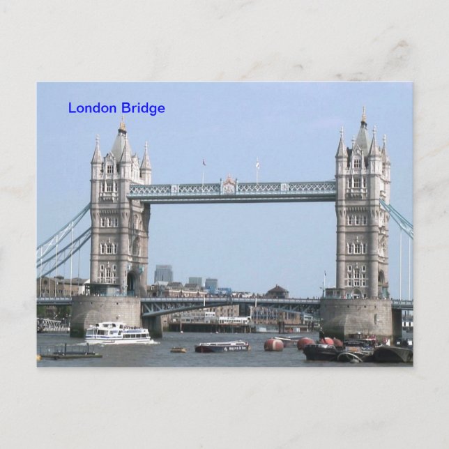 London Bridge Postcard Postkarte (Vorderseite)