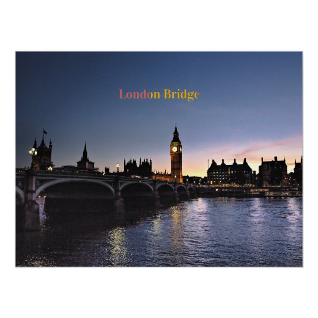 London Bridge, Poster (Vorderseite)