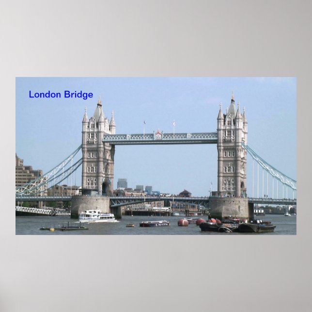 London Bridge Poster (Vorne)
