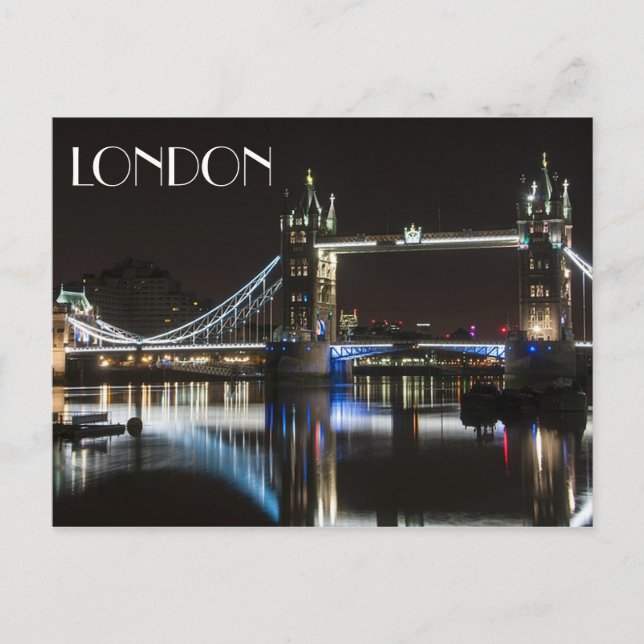 London Bridge Postkarte (Vorderseite)