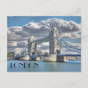 London Bridge Postkarte