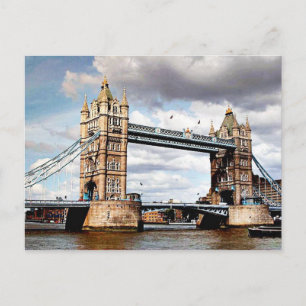 London Bridge Postkarte