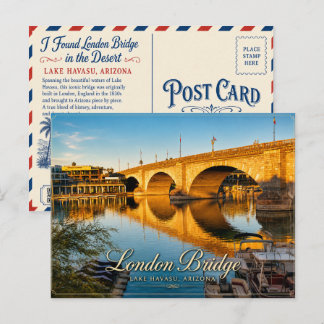 London Bridge Postkarte