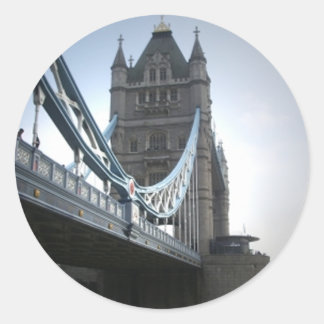 London Bridge Runder Aufkleber