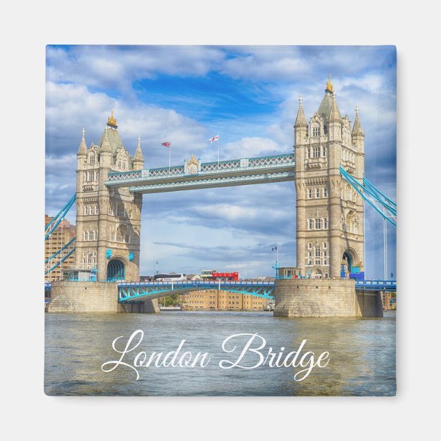 London Bridge Souvenir Keepake Magnet (Vorne)