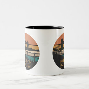 London Bridge Zweifarbige Tasse