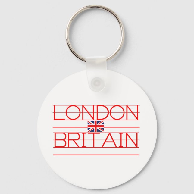 LONDON BRITAIN SCHLÜSSELANHÄNGER (Vorderseite)