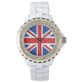 London, Britische Flagge Armbanduhr