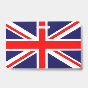 London Britische Flagge Ausweis