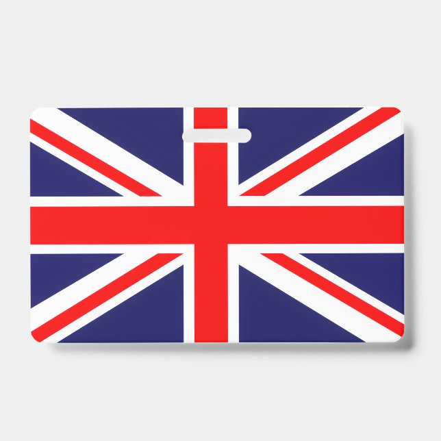 London Britische Flagge Ausweis (Vorderseite)