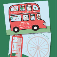 London - British Bus zum Geburtstag