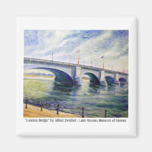 London-Brücke durch Alfred Zwiebel Magnet