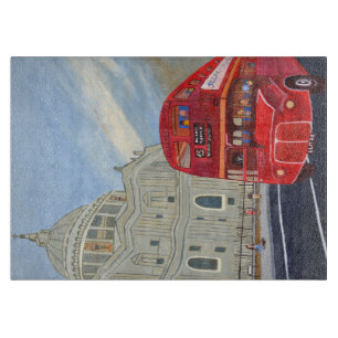 London Bus Cutting Board Schneidebrett