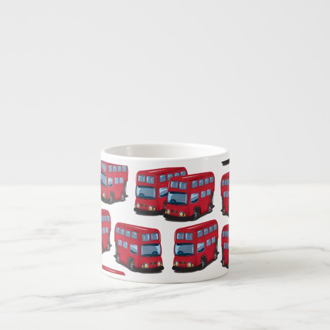 London Bus Espressotasse (Vorderseite)
