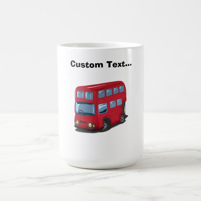 London Bus Kaffeetasse (Mittel)