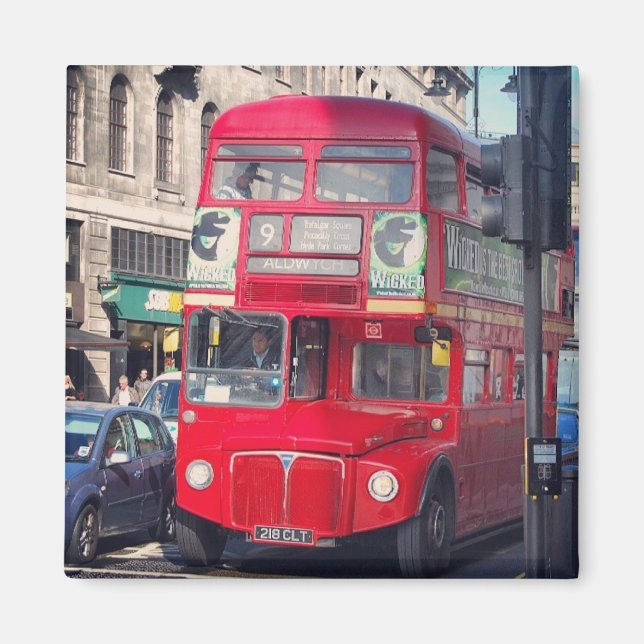 London Bus Magnet (Vorne)
