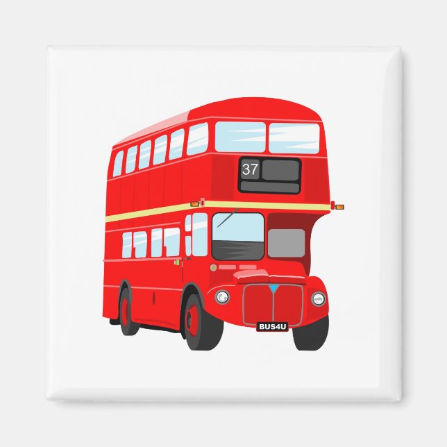 London Bus Magnet (Vorne)