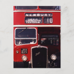 London Bus - Newbury Postkarte
