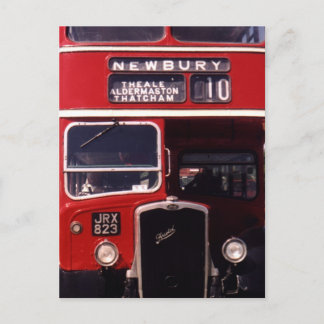 London Bus - Newbury Postkarte
