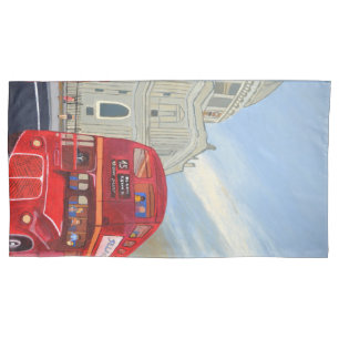 London Bus Pillowcase Kissenbezug