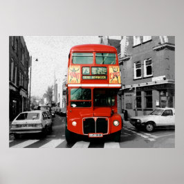 London Bus Poster 3
