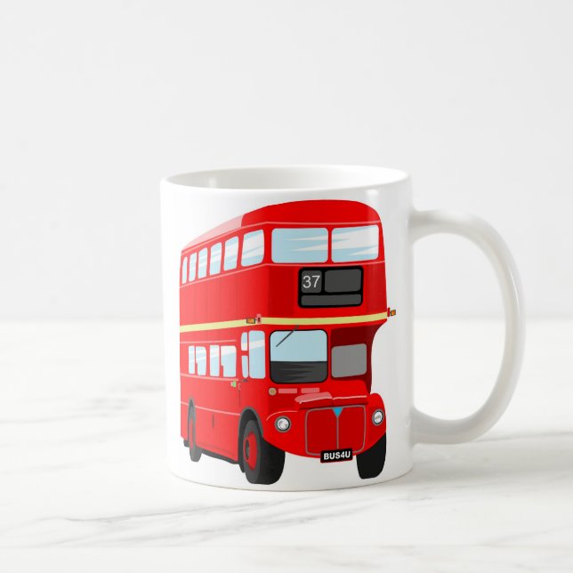 London-Bus Tasse (Rechts)