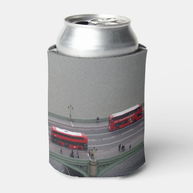 London Buses Custom Can Cooler Dosenkühler (Kanne Vorderseite)