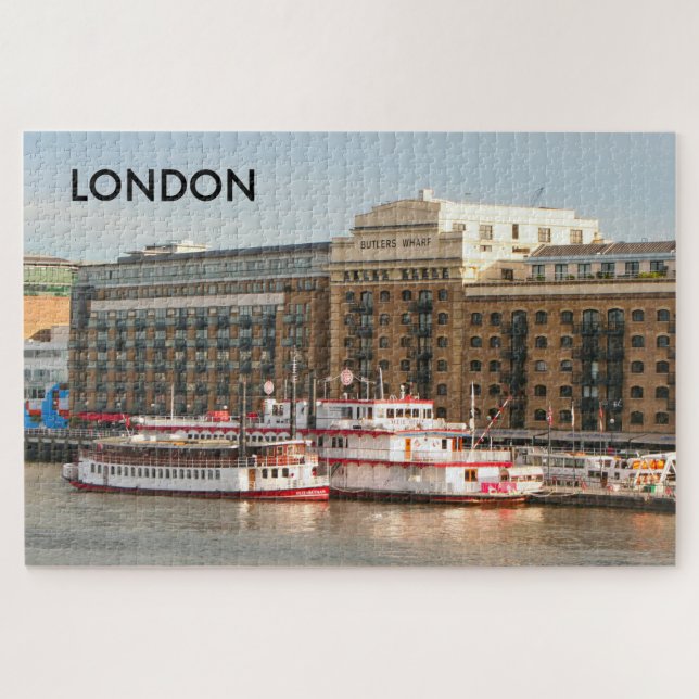 London: Butlers Wharf, England Puzzle (Horizontal)