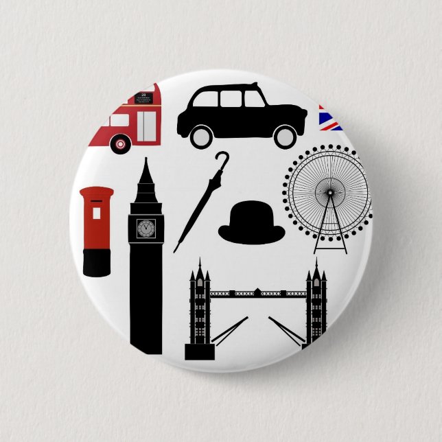 London Button (Vorderseite)