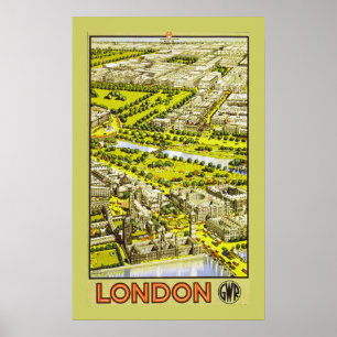 London by GWR (Grenze) Poster