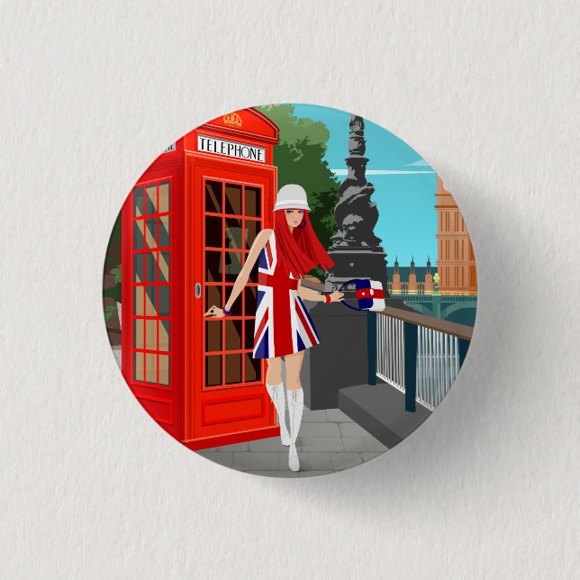 London Calling Button (Vorderseite)
