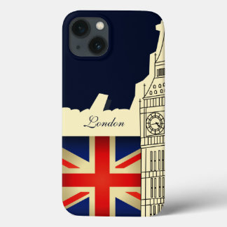 London City Big Ben Great Britain Flag Case-Mate iPhone Hülle