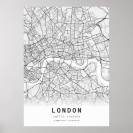London City Map Poster
