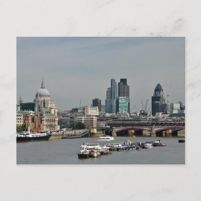 London City Postkarte (Vorderseite)