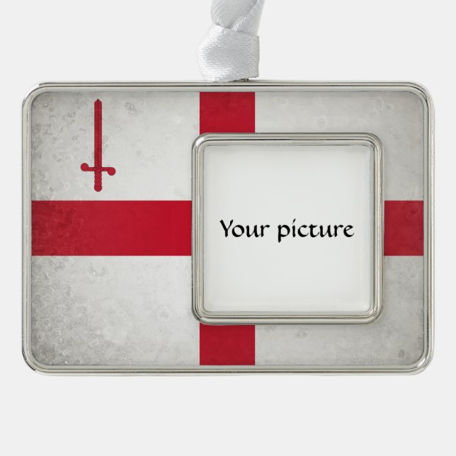 London City Rahmen-Ornament Silber (Vorderseite)