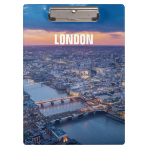 London Cityscape Klemmbrett
