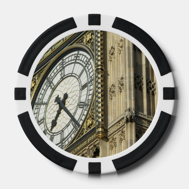 London Clock Pokerchips (Vorderseite)