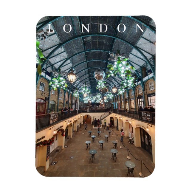 London Covent Garden Kühlschrankmagnet Magnet (Vertikal)