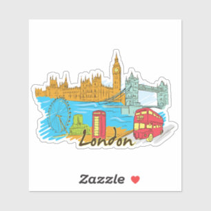 London Ctiy Aufkleber