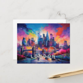 London Das große Rauchen Postkarte