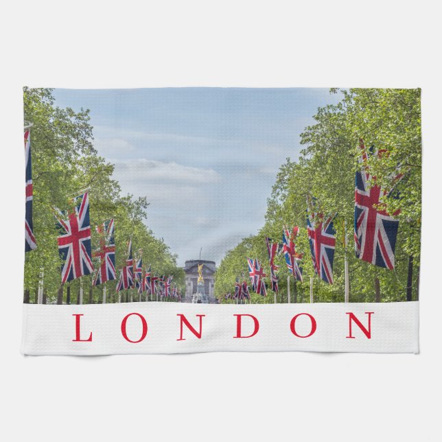 London Das Teetuch der Mall Geschirrtuch (Horizontal)