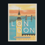 London - Die Square Mile Postkarte<br><div class="desc">Anderson Design Group ist eine preisgekrönte Illustrations- und Designfirma in Nashville,  Tennessee. Der Gründer Joel Anderson leitet ein Team talentierter Künstler,  um originale Posterkunst zu kreieren,  die wie Vintage Werbedrucke von den 1920er bis 1960er Jahren aussieht.</div>