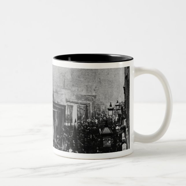 London-Dock-Streik, 1889 Zweifarbige Tasse (Rechts)