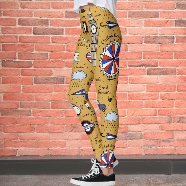 London Doodles Leggings (Von Creator hochgeladen)