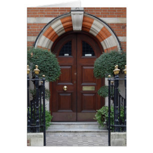 London Doorway & Architecture Card