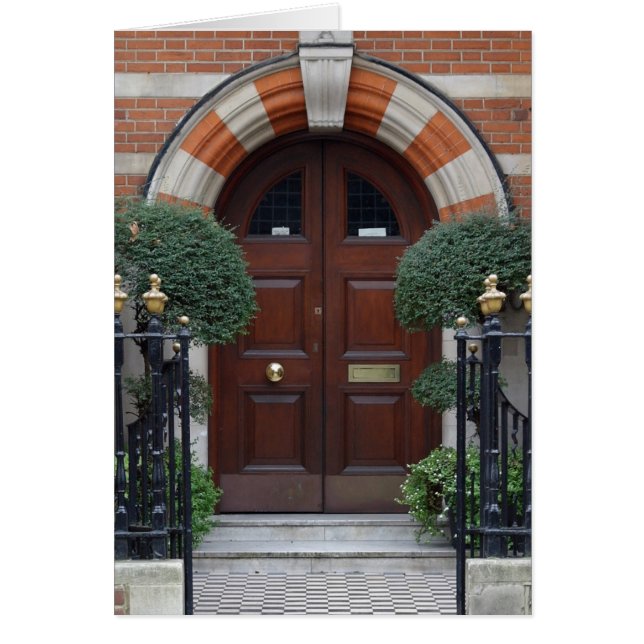 London Doorway & Architecture Card (Vorne)